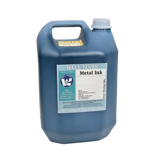 Metal Marking Batch Coding Ink - Color: Blue