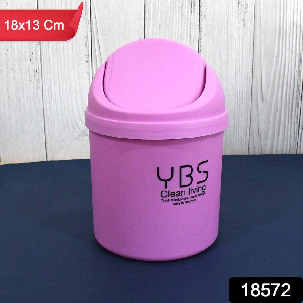 Mini Trash Can With Lid Small Tiny Trash Bins