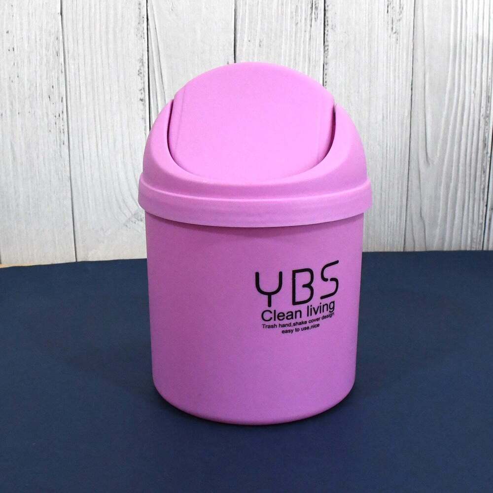 Mini Trash Can With Lid Small Tiny Trash Bins