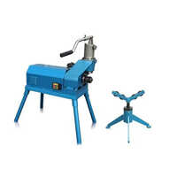 Round Gi Pipe Grooving Machine - Stainless Steel Alloy, 5-year Warranty | Automatic Operation, High Efficiency, Frequency Speed Control