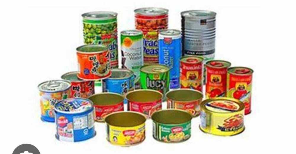 Food Metal Tin Container - Capacity: Customized Ltr/Hr