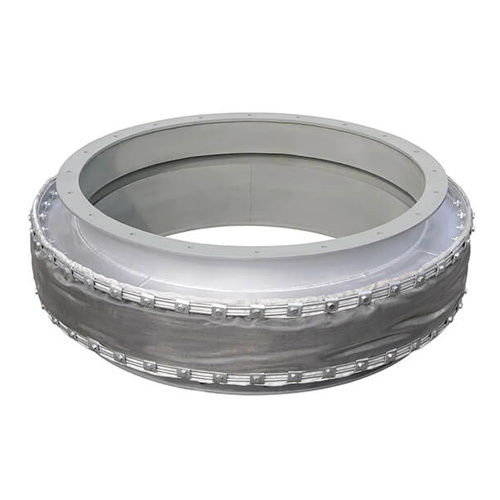 Fabric Expansion Joint-Circular - Color: Silver