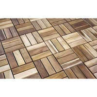 Deck Wood Tiles Flooring - High-quality Wood, Various Sizes, Polished Finish | Anti-aging, Environmentally-friendly, Elegant Outdoor Solution