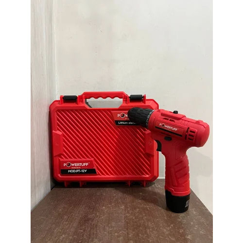 Pt-12 Cordless Drill Driver - Color: Red