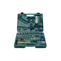 100 Pcs Socket And Bit Set - Handle Material: Rubber