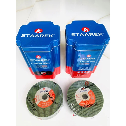 4 Inch Green Cutting Wheel - Shape: Round