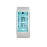 Modular 2 Pole Mcb Box - Abs Material, Ip65 Protection, White Color | Durable, Easy Installation, Reliable Overload Protection