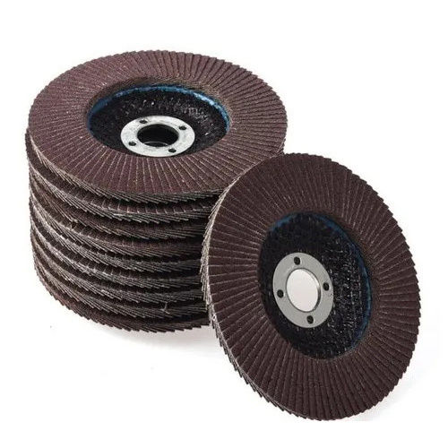 Abrasive Flap Disc - Color: Brown