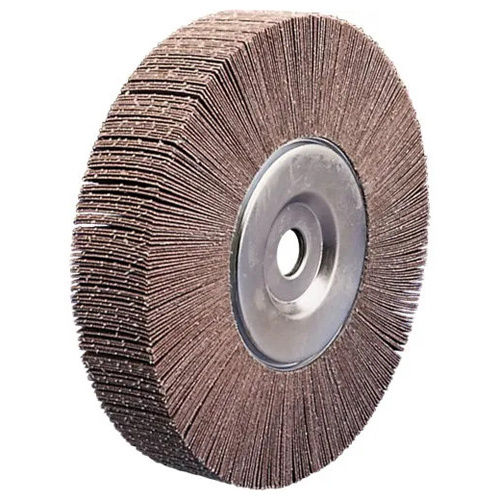 Abrasive Flap Wheel - Color: Brown