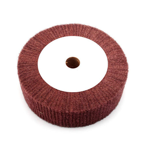 Abrasive Non Woven Flap Wheel - Color: Brown