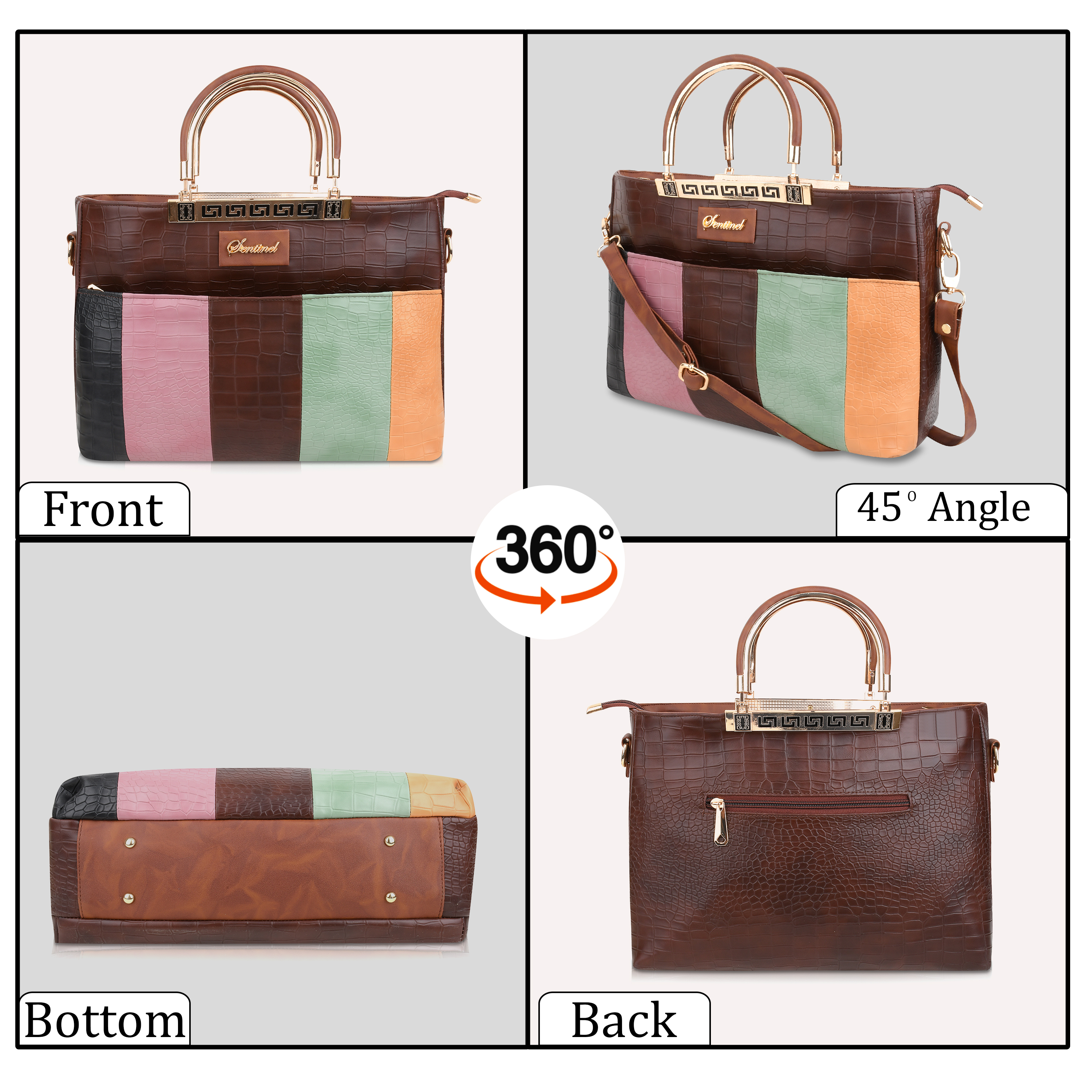 SENTINEL Multicolor Women Handbag