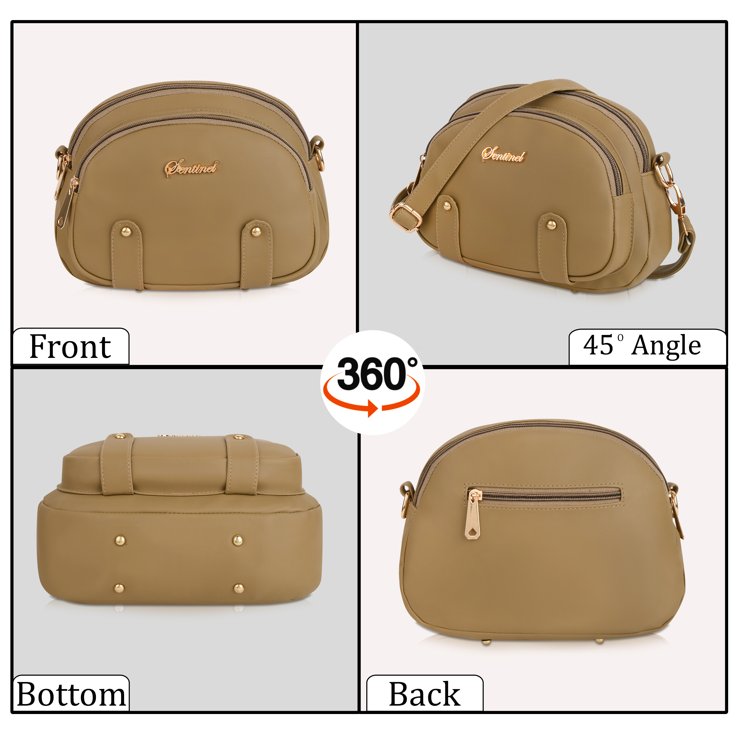 SENTINEL Dome Shape Women Sling Bag