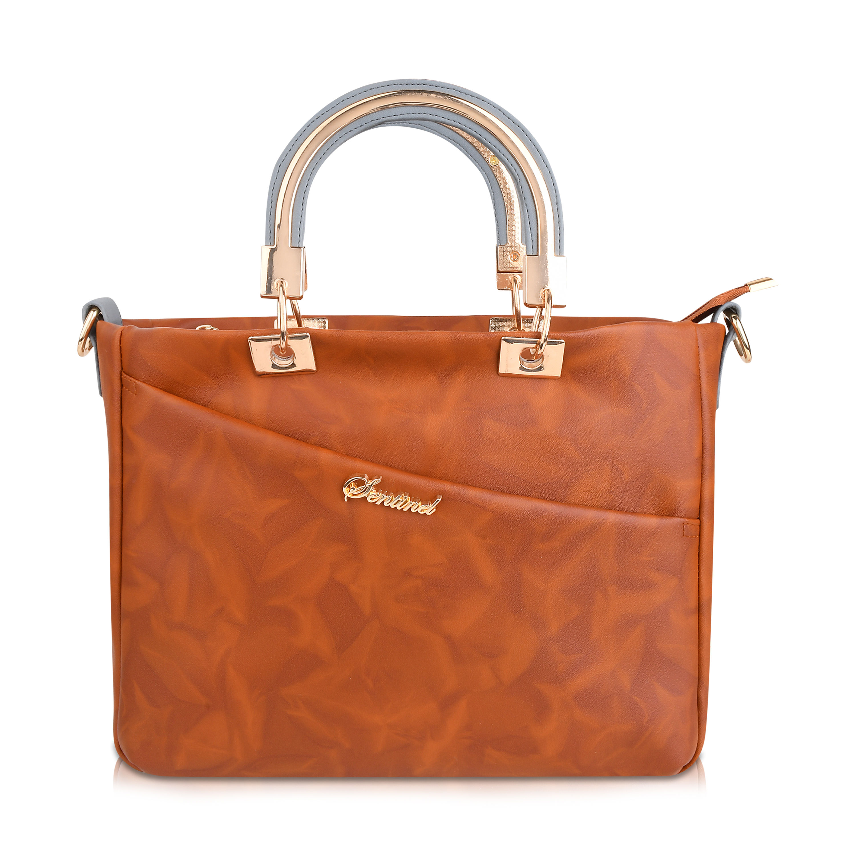 Sentinel Women Handbag - Color: Tan