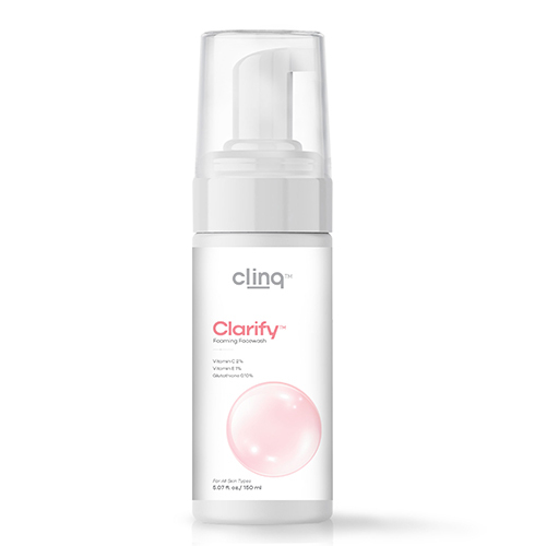 Vitamin C 2%, Vitamin E 1% & Glutathione 0.10% - Foaming Face Wash | All Skin Types, Smooth Texture, Hydrating, Antioxidant-rich Cleanser
