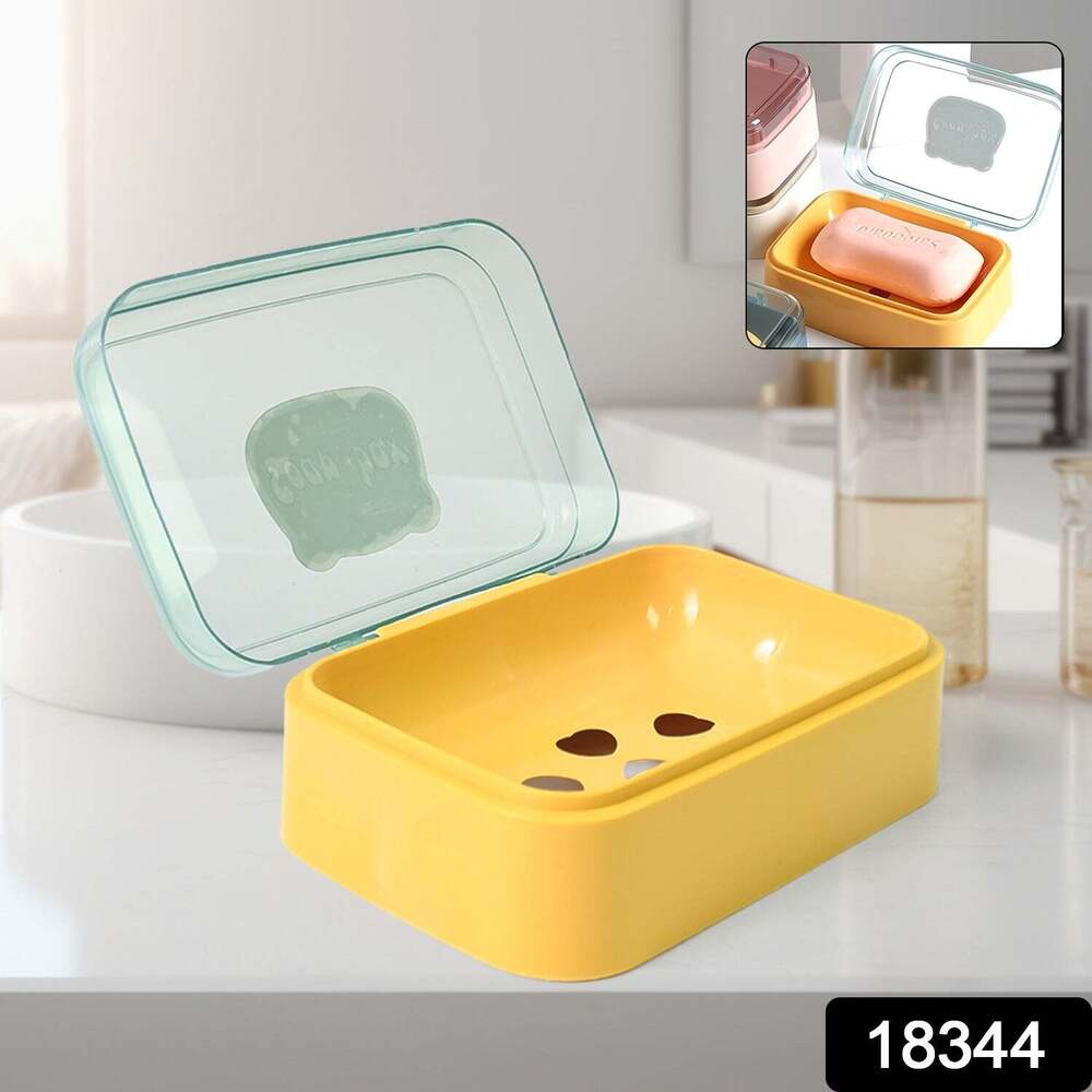 Portable Plastic Self Draining Soap Holders