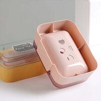 Portable Plastic Self Draining Soap Holders