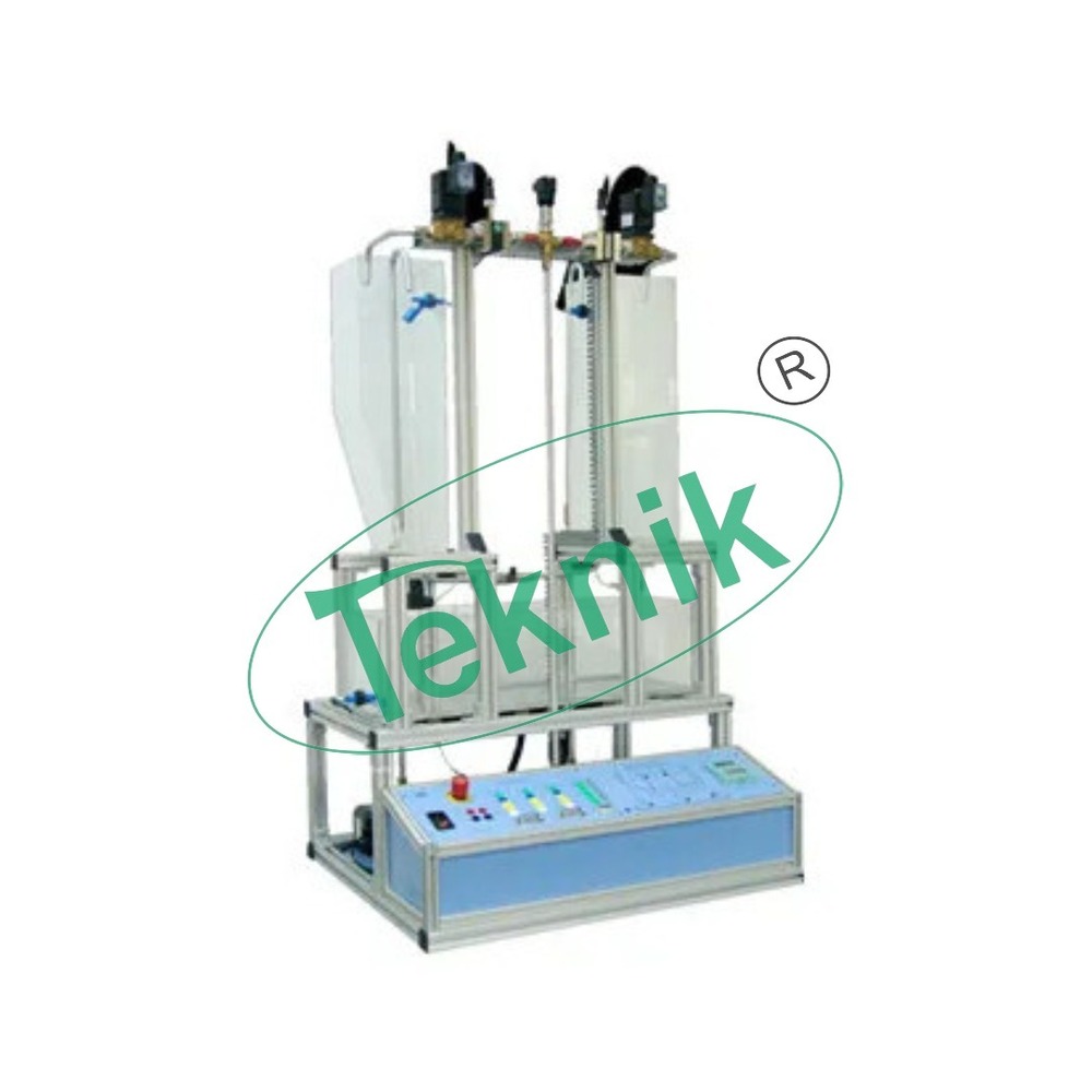 Coupled Tank System - 700x1300x595 Mm, 24v Dc Power Supply, Solenoid Controlled Valves, Siemens Sitrans Pressure And Level Transducers, Flow And Level Sensors, Auxiliary Pump Integration | Ideal For Electronic Testing And Measuring Applications