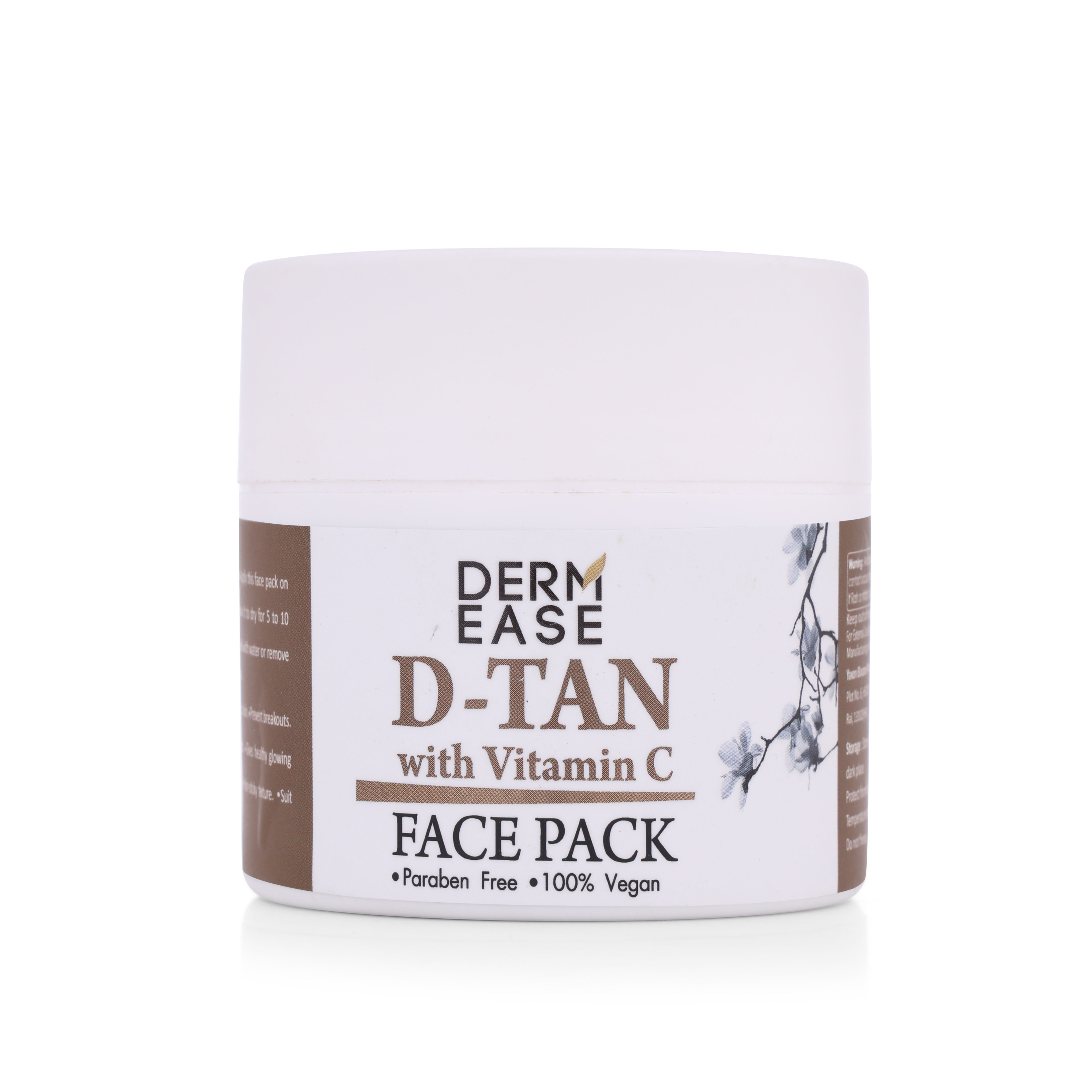 DERM EASE DE-TAN FACE PACK