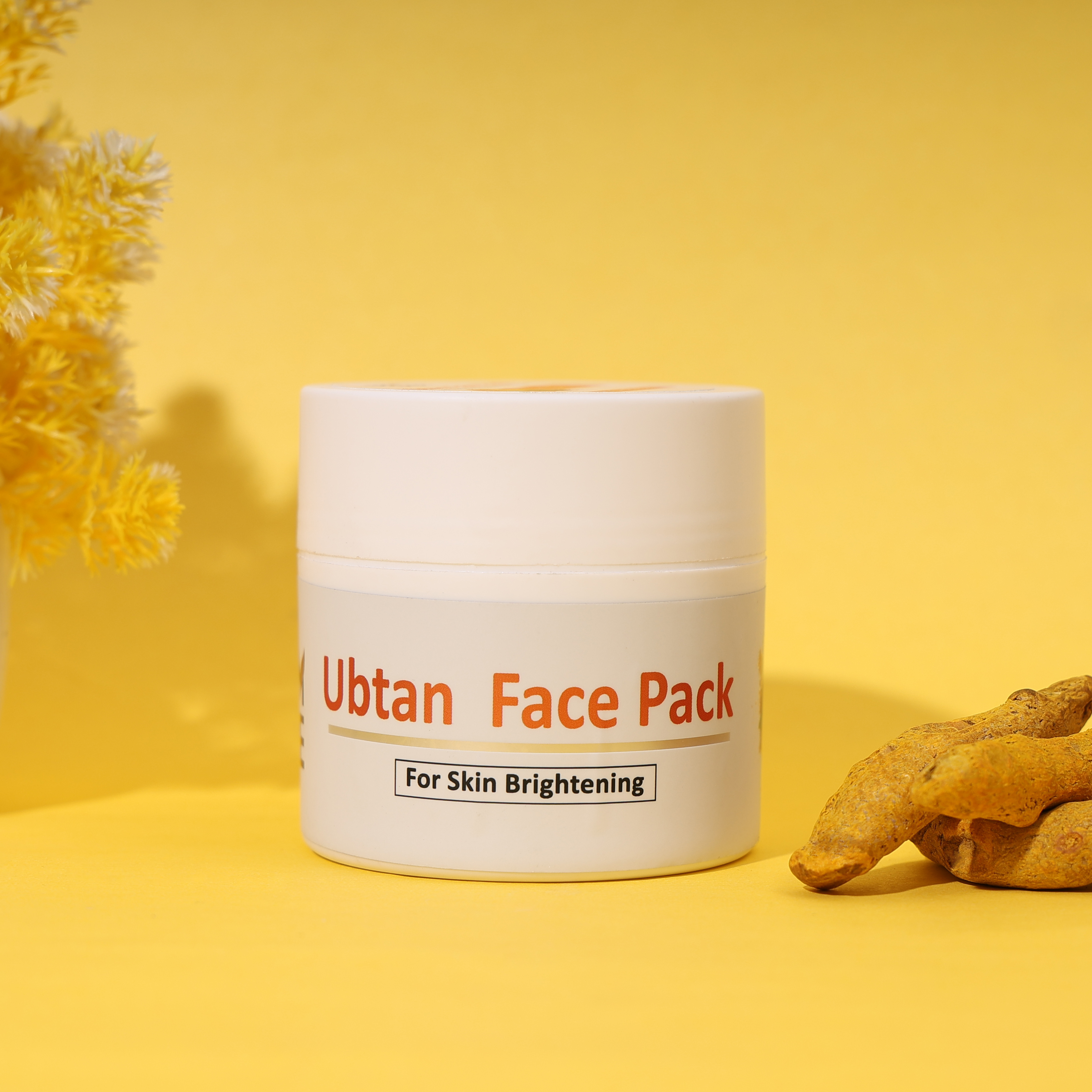 Derm Ease Ubtan Face Pack - Cream Formulation | Deep Cleansing, Brightening, Hydration, Exfoliation, Soothing Action, Safe For All Skin Types