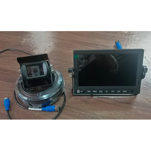 Rear View Camera System For Mining Vehicles - Color: Black