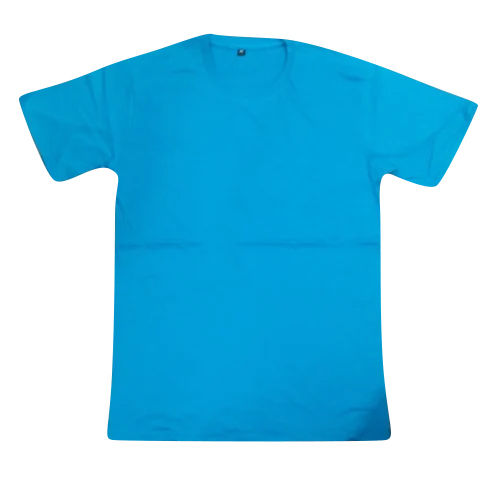 160 Gsm Cotton Corporate Round Neck T-Shirt - Color: Blue