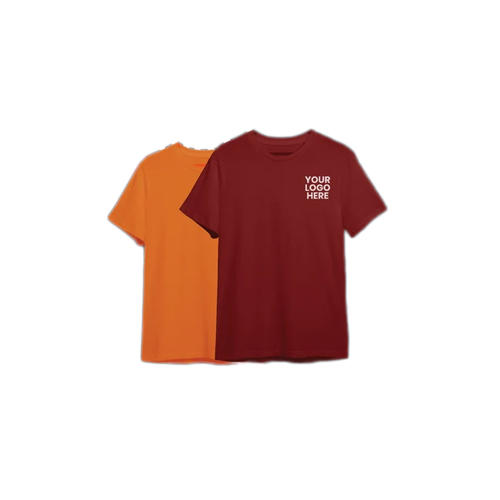 Ladies Promotional T-Shirt - Cotton Fabric, Available Sizes XS to XXL, Multicolor, O-Neck Collar and Short Sleeves for Versatile Wear