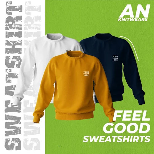 Mens Polyester Sweatshirt - Color: Multicolor