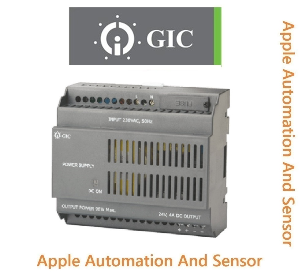 24bs241d2f Gic Smps Din Mount - Input/output Compatibility, Efficient Power Management, Compact Dimensions, 1 Year Warranty