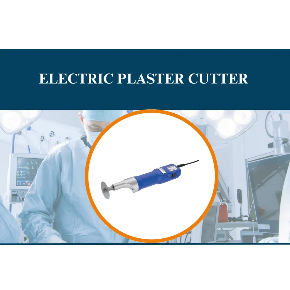 Electric Plaster Cutter - Durable Metal Electric Operation 220V | High-Speed Portable Efficient for Medical Applications
