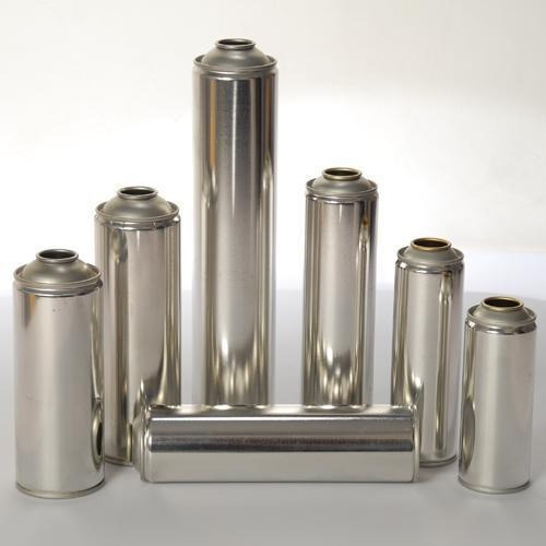 Aerosol Tin Container - Metal with Customizable Size, Round Shape, Any Color, Aluminum Coating | Food Safety Grade, Ideal for Chemical Storage