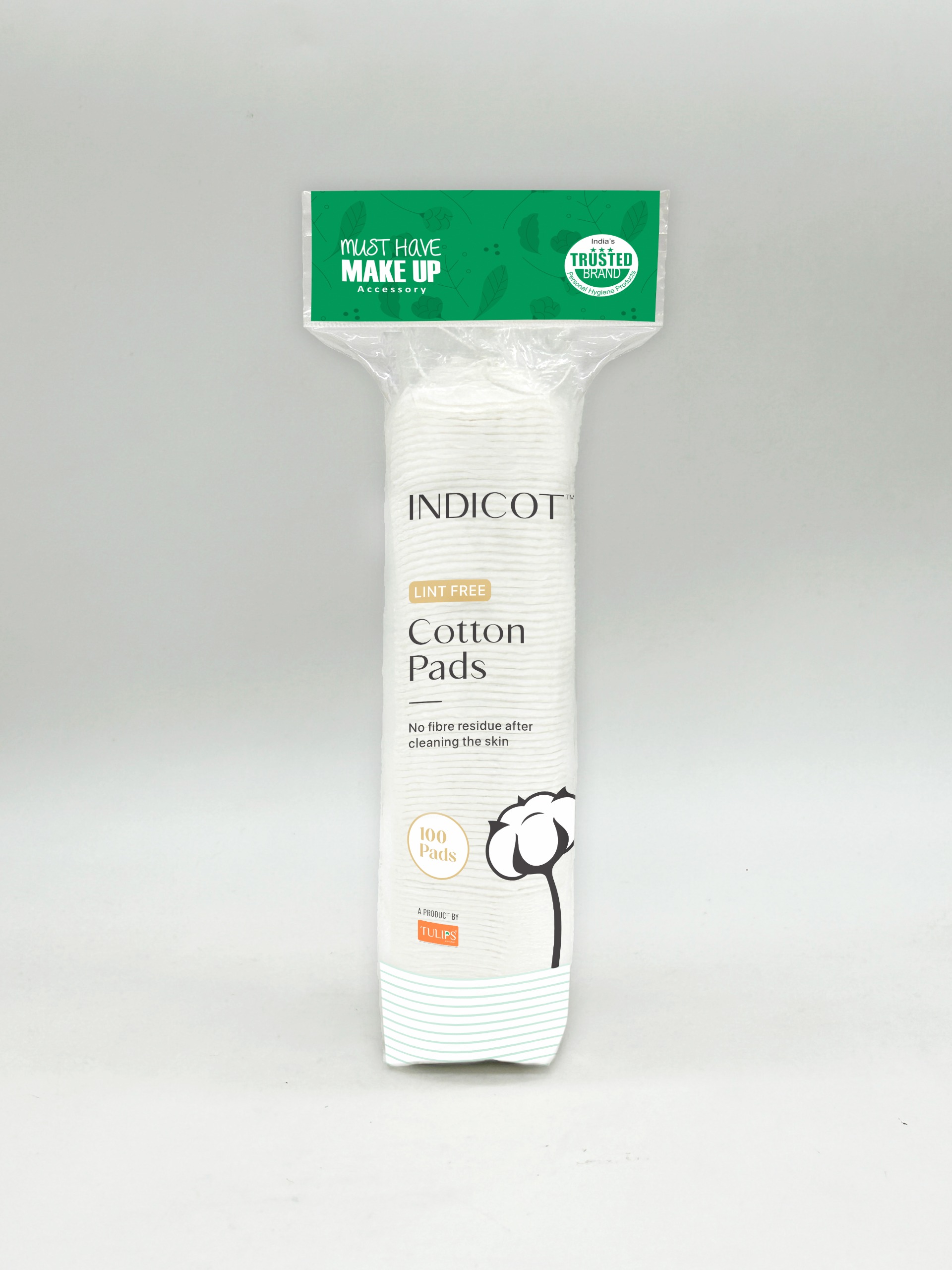 INDICOT Round Cotton Pad 100s Pcs
