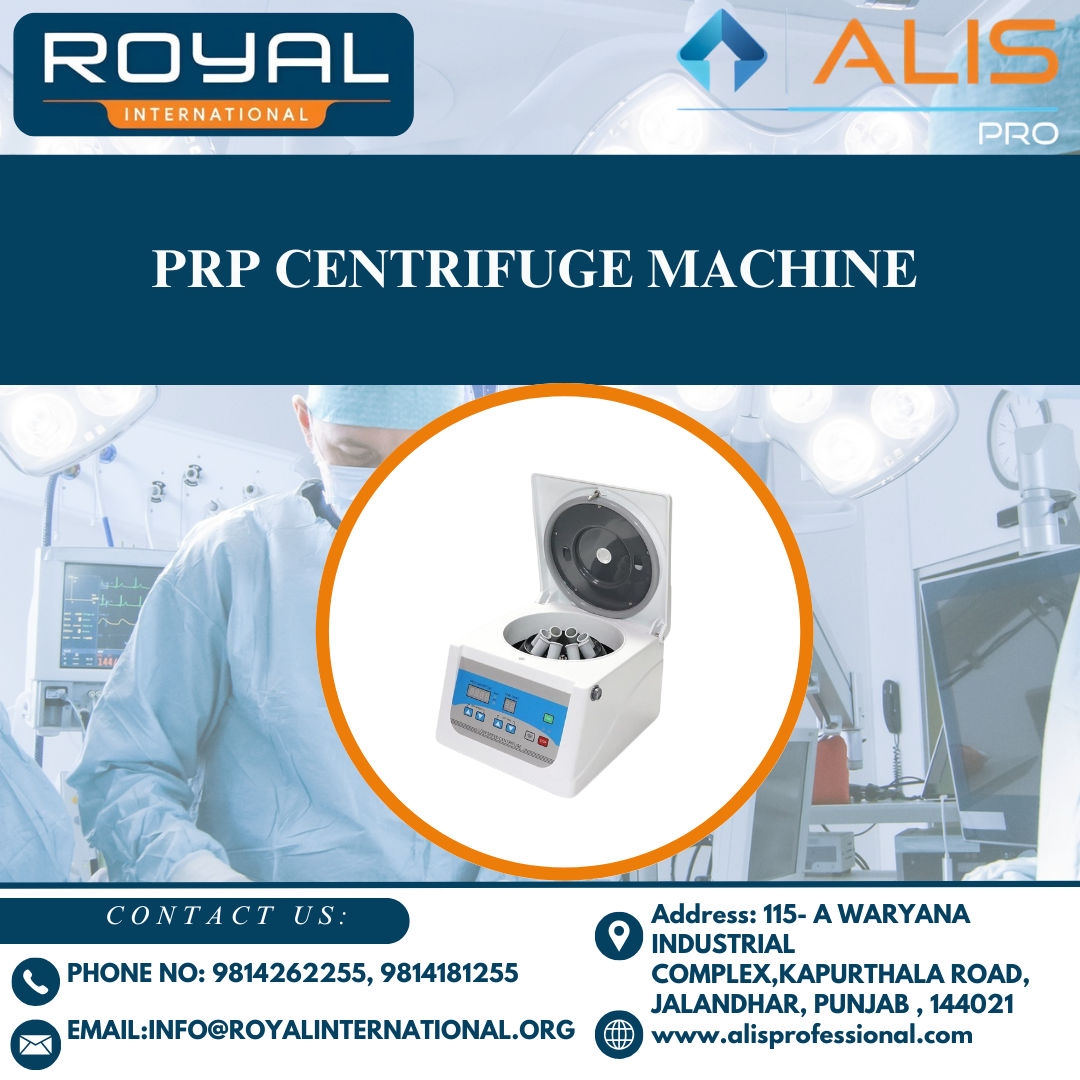 Prp Centrifuge Machine