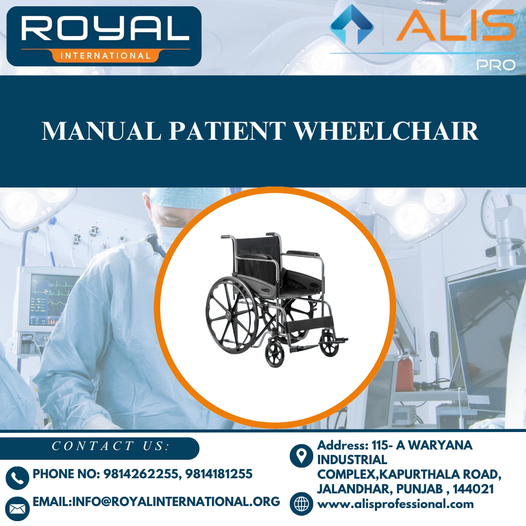 Manual Patient Wheelchair