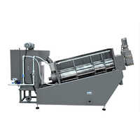 Industrial Sludge Dewatering Machine - Mild Steel, 240-440 Volt Electric Drive | Semi-automatic, 80-99% Purity Level, User-friendly Design