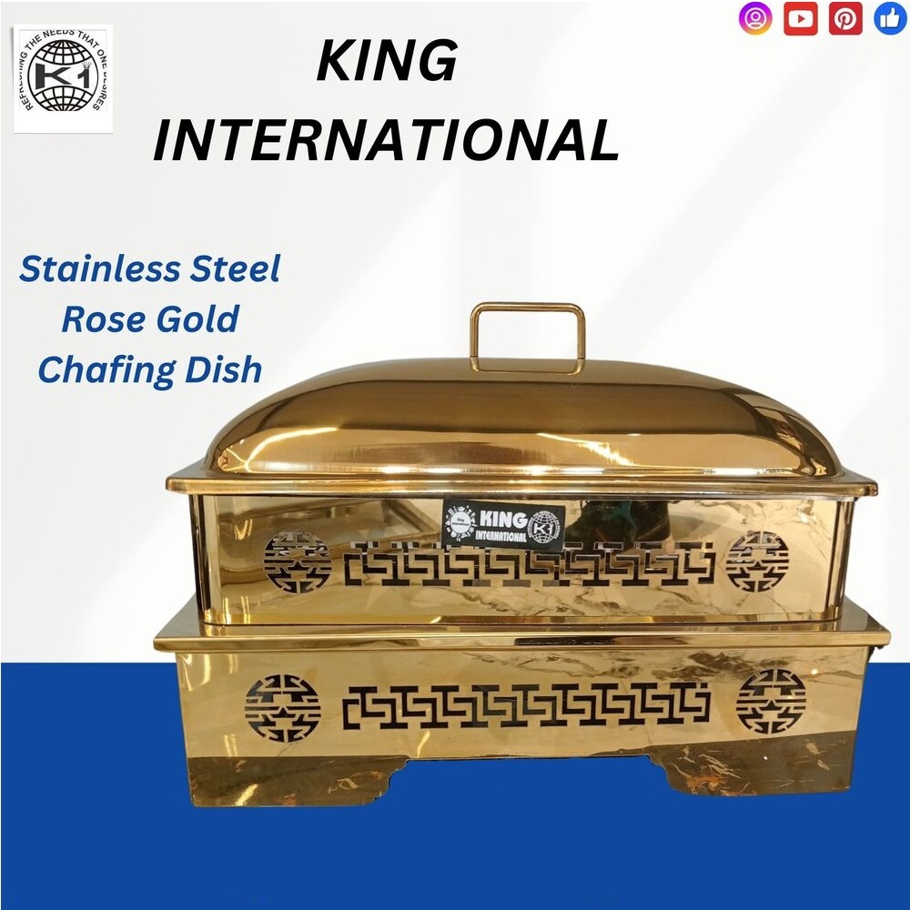 The Best Stainless Steel Chafing Dishes - Color: Rose Gold