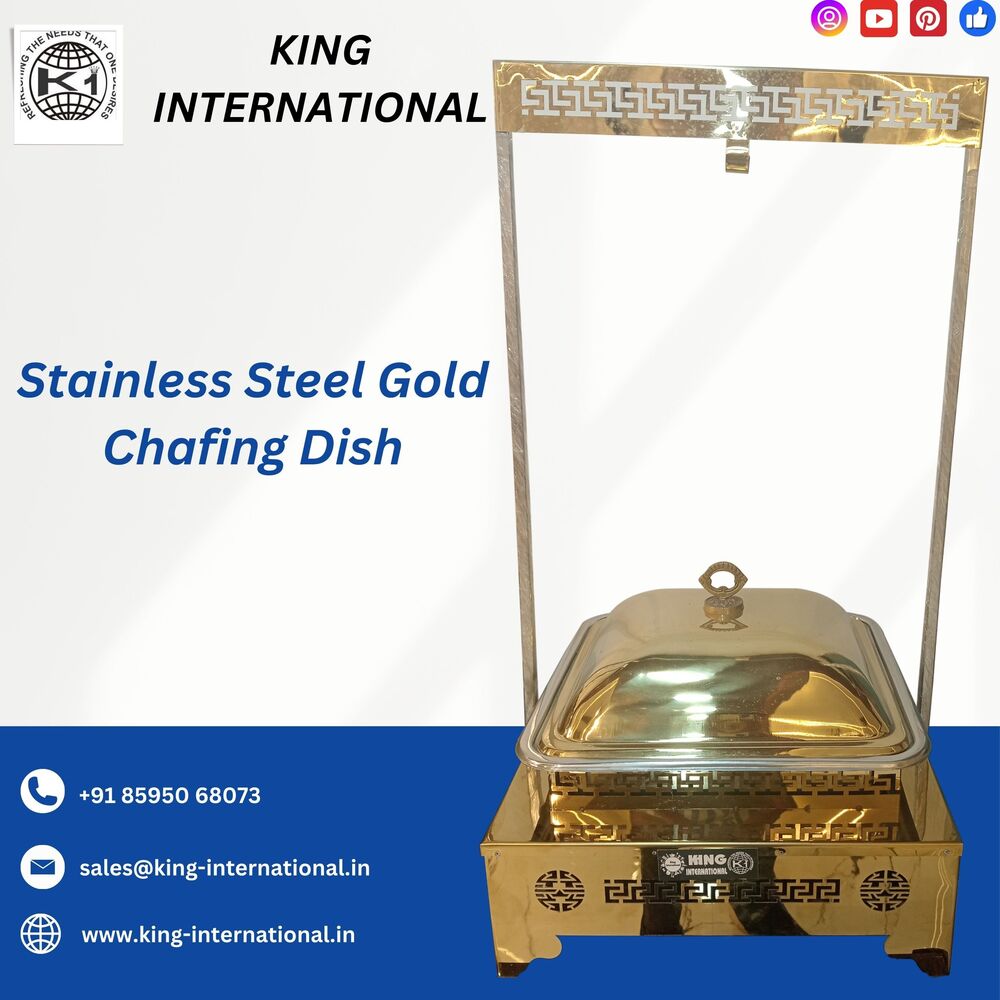 Silver Colour Essential Stainless Steel Chafing Dishes