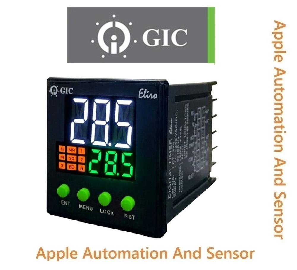 Dt125s Gic प्रोग्रामेबल डिजिटल टाइमर Eliro