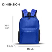 College Backpack Blue
