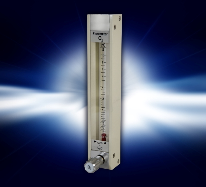 Oxygen Flowmeter for vaterianary Anaesthesia Machine