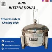 Highlight Stainless Steel Chafing Dish - High-quality 18/8 Grade, 4-8 Quarts Capacity | Fuel, Electric, And Induction Heating Options, Rust-resistant Design