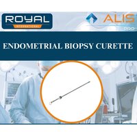 Endometrial Biopsy Curette - Stainless Steel, Standard Size | Sharp Blade For Efficient Tissue Collection, Polished Finish, Reusable Surgical Instrument