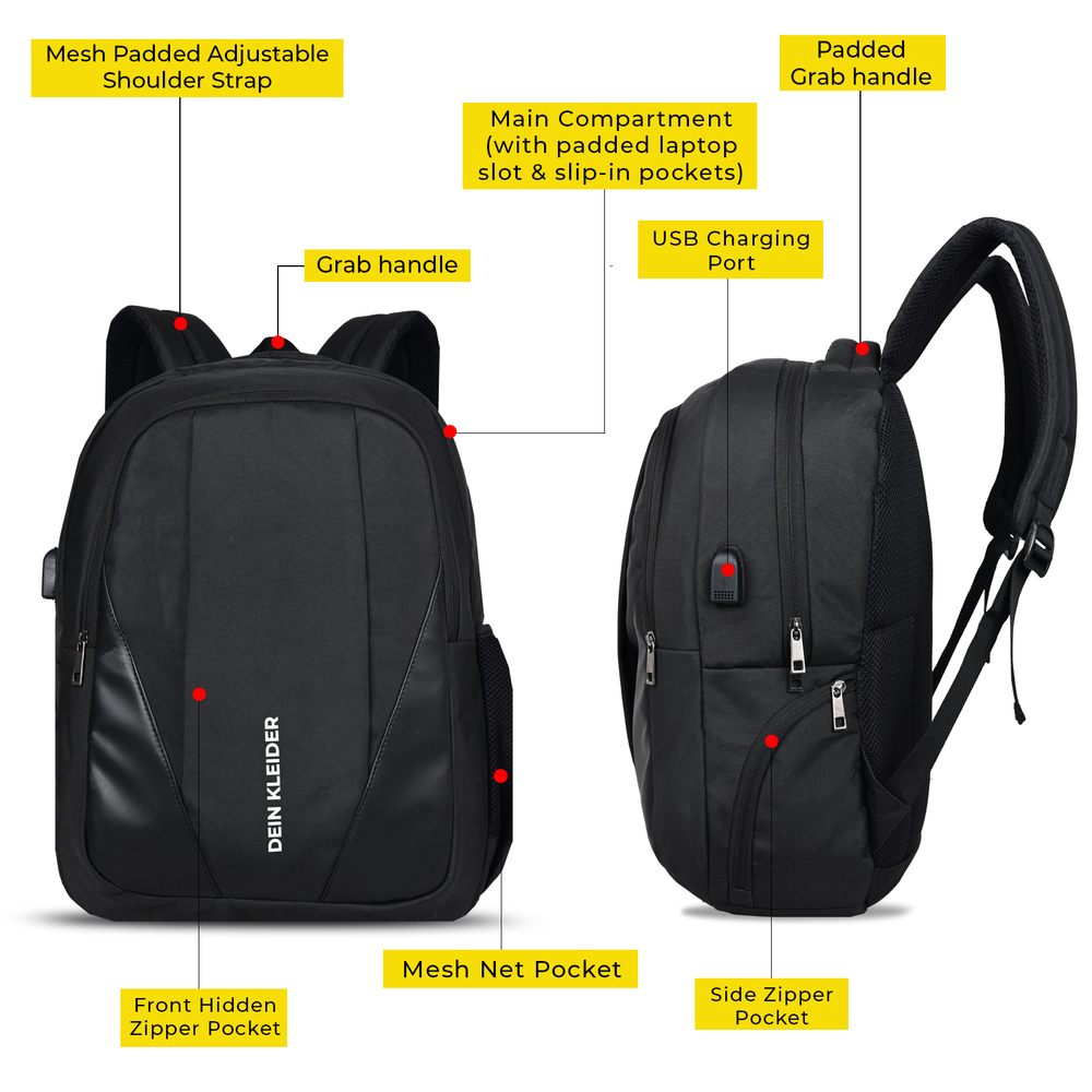 Anti Theft 15.6 Inch Smart Tech Backpack