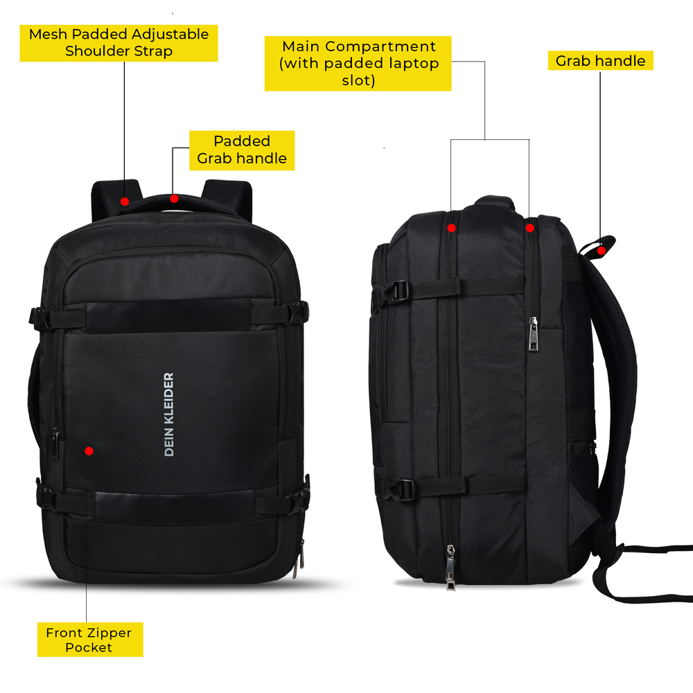 Anti Theft 15.6 Inch Smart Tech Backpack With Usb Charging And Waterproof Fabric