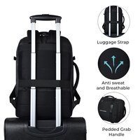 Anti Theft 15.6 Inch Smart Tech Backpack With Usb Charging And Waterproof Fabric