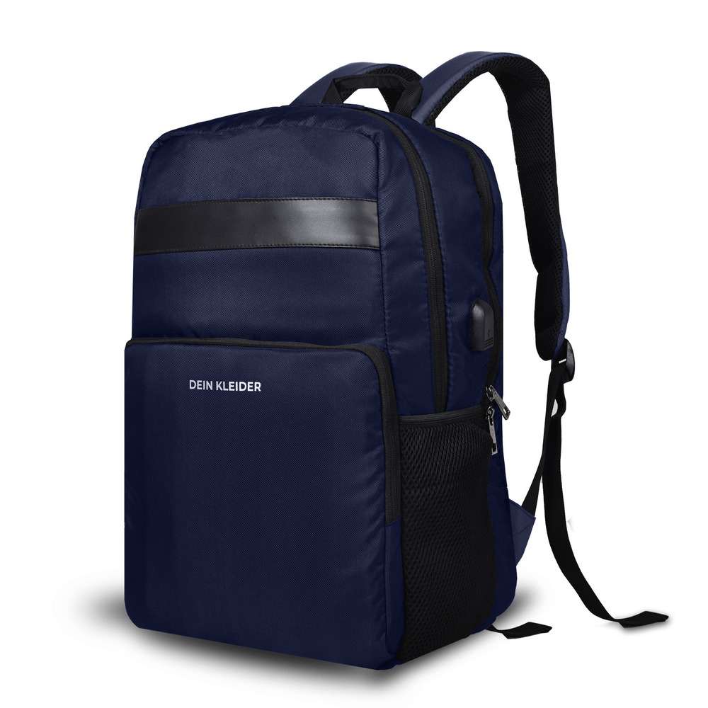 Anti Theft 15.6 Inch Smart Tech Backpack Navy