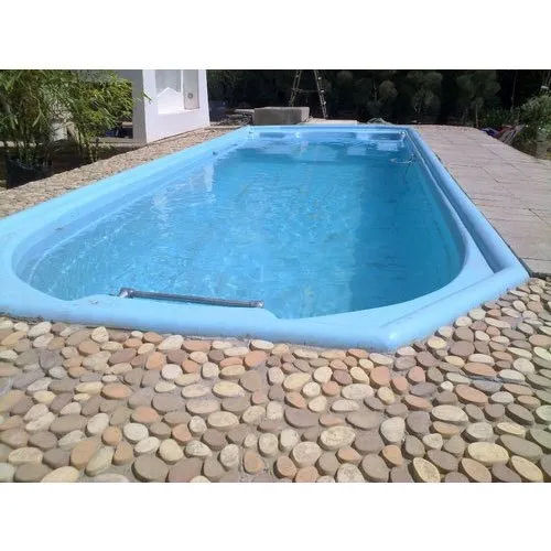 Outdoor Frp Swimming Pool - Color: Blue