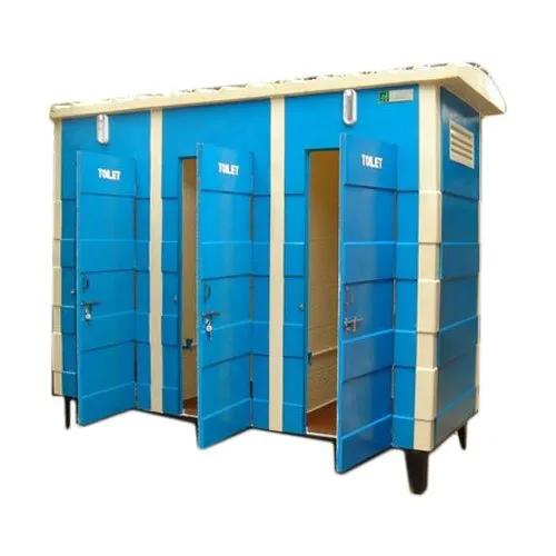 Frp Toilet - Color: Blue