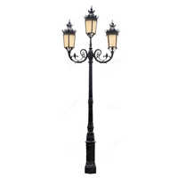 Street Light Frp Poles - Color: Black