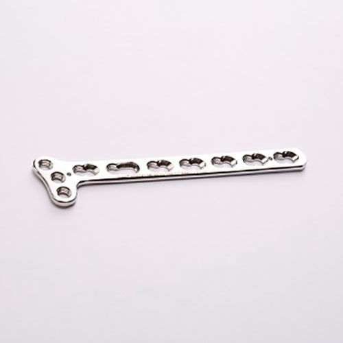 Small T Plate Locking Right Angle 3.5 Mm - Color: Silver