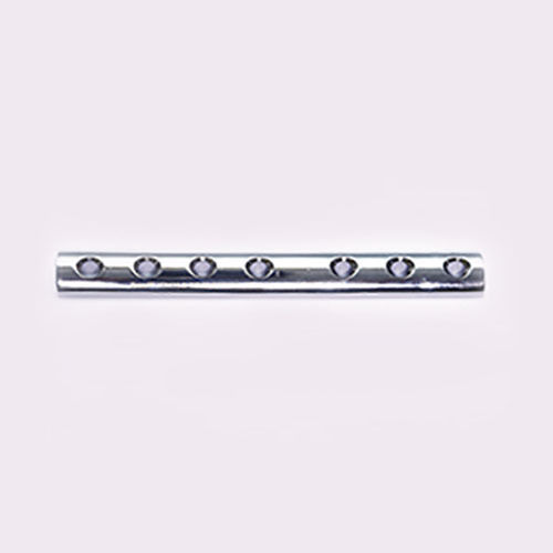 Semi Tubular Plate For 4.5 Mm Screw - Color: Silver